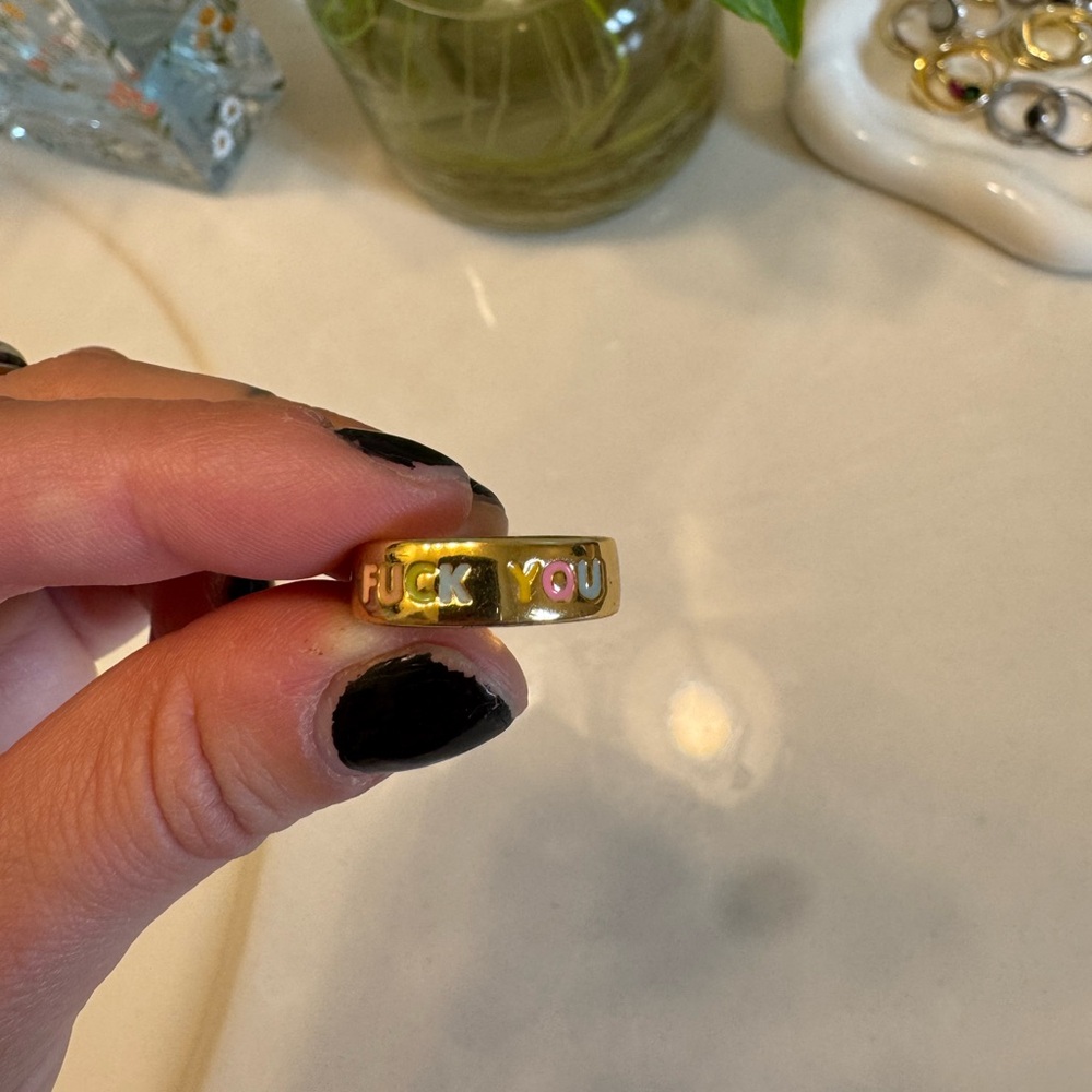 F U ring - Picture 2 of 7